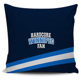 FREE Hardcore Winnipeg Fan Hockey Pillow Cover