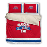 Hardcore Montreal Fan Bedding Set