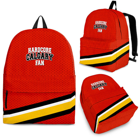 Hardcore Calgary Fan Hockey Backpack